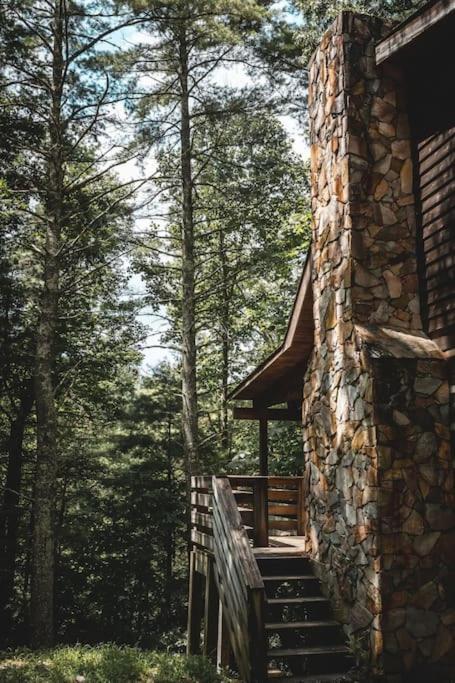 Deer Run Cabin At 36 North - Hot Tub Purlear Ngoại thất bức ảnh