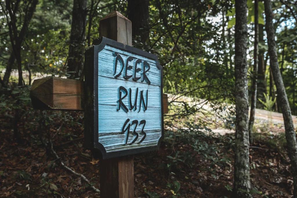 Deer Run Cabin At 36 North - Hot Tub Purlear Ngoại thất bức ảnh